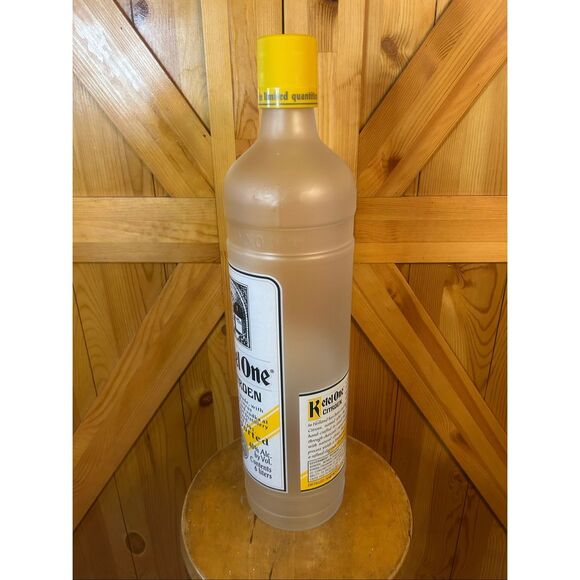 Ketel One Citroen Vodka Display Bottle 4.5 Liter Empty 22.5" (5583) - Picture 6 of 14